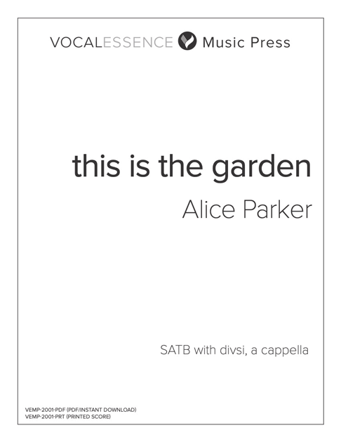 this is the garden (from Quilt Songs) cover