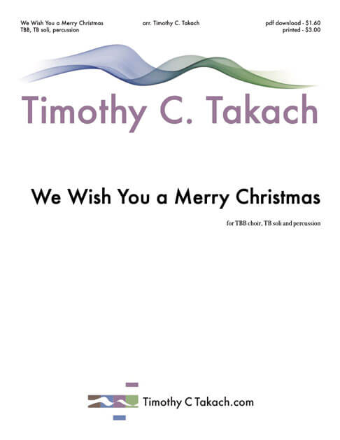 We Wish You a Merry Christmas cover