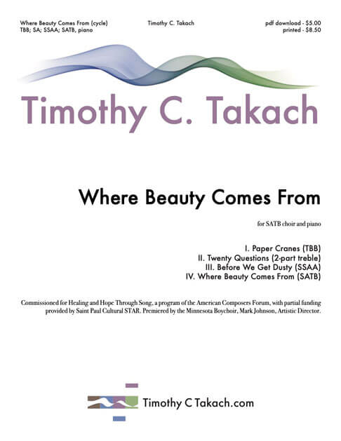 Where Beauty Comes From (Cycle) cover
